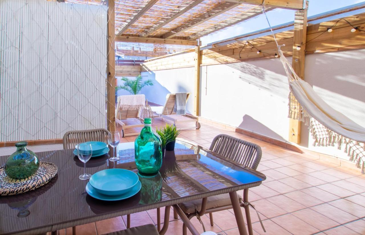 Patio Budget Studio 11 Sant Antoni De Calonge Bagian luar foto